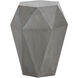 Constance 22 X 18 inch Grey Outdoor End Table